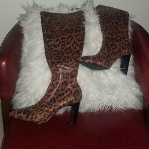 Charles by Charles David leopard boots